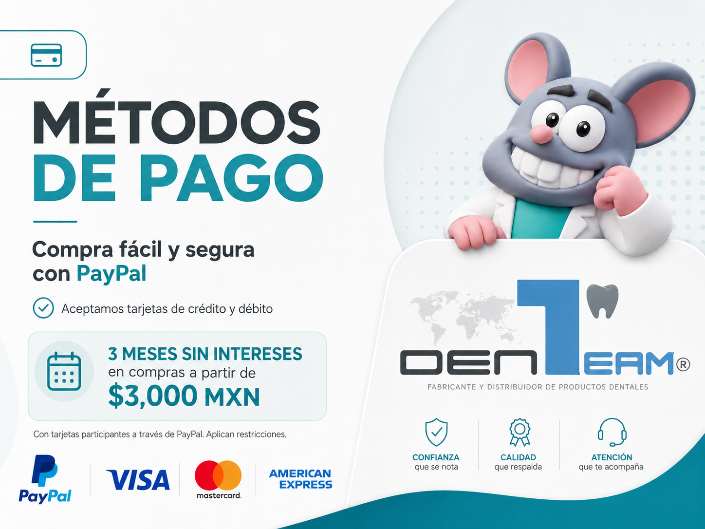 Métodos de pago