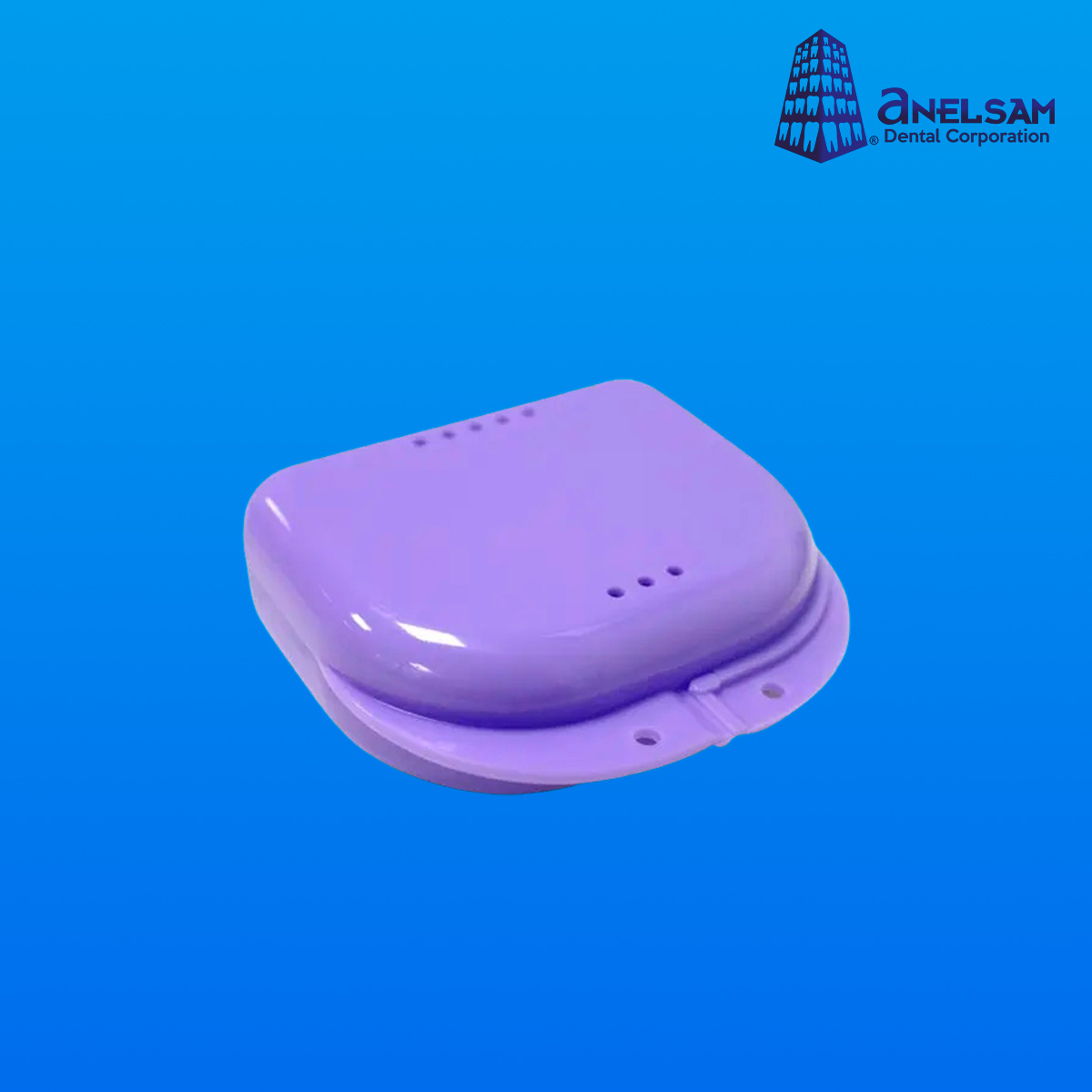 CAJA ORTHO PLASTICO SIN CORDON MORADO ANELSAM