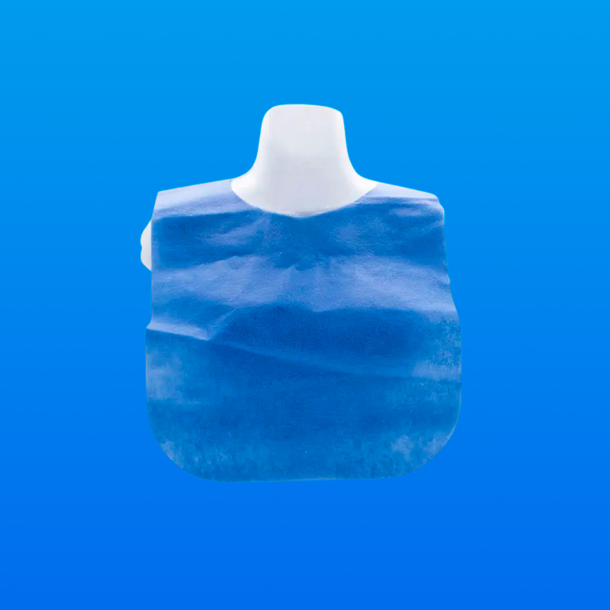 BABERO DESECHABLE AZUL CON 50 32x50 cm KORT